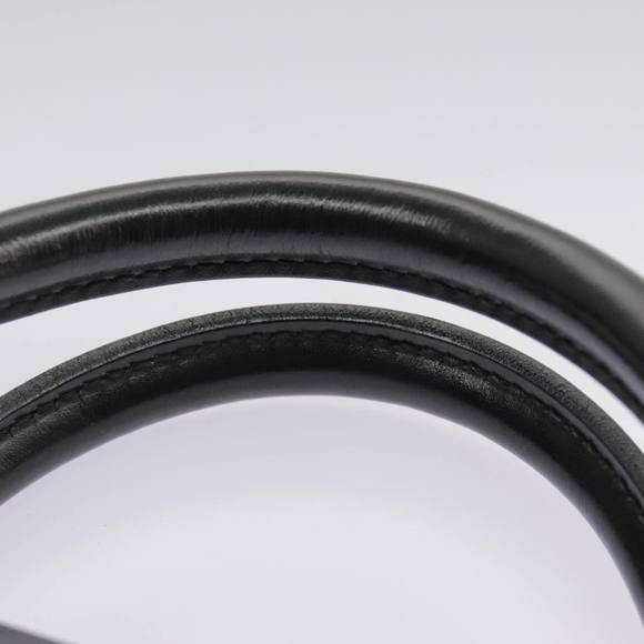 LOUIS VUITTON Epi Sac Triangle Hand Bag Black M52092 LV Auth 91033 - Picture 9 of 16